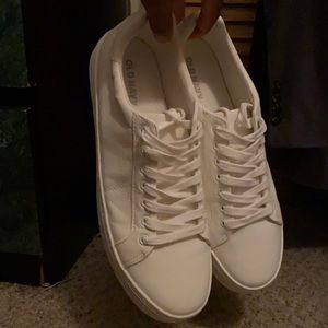 Faux Leather Sneakers for Men